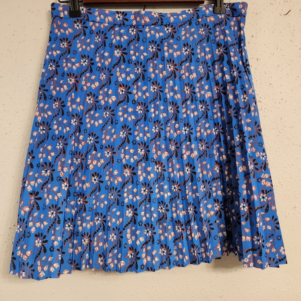 J Crew Pleated Skirt